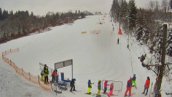 Kamera u nástupu na vlek svah A