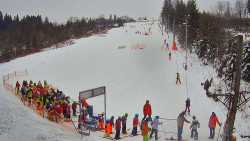 Kamera u nástupu na vlek svah A