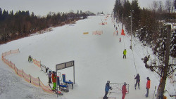 Kamera u nástupu na vlek svah A