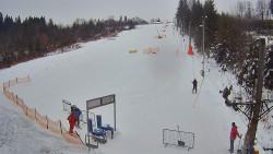 Kamera u nástupu na vlek svah A