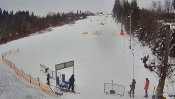 Kamera u nástupu na vlek svah A