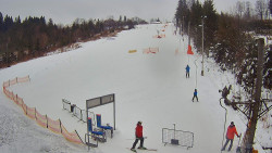 Kamera u nástupu na vlek svah A