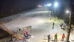 Kamera u nástupu na vlek svah A