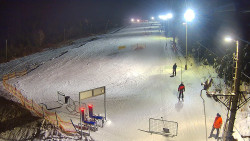 Kamera u nástupu na vlek svah A