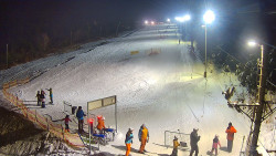 Kamera u nástupu na vlek svah A