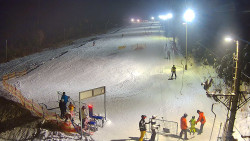 Kamera u nástupu na vlek svah A