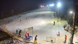 Kamera u nástupu na vlek svah A