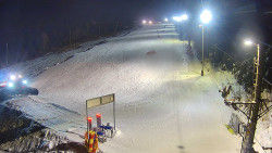 Kamera u nástupu na vlek svah A