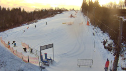 Kamera u nástupu na vlek svah A