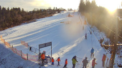 Kamera u nástupu na vlek svah A