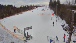 Kamera u nástupu na vlek svah A