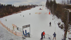 Kamera u nástupu na vlek svah A