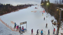 Kamera u nástupu na vlek svah A