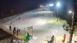 Kamera u nástupu na vlek svah A