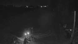 Kamera u nástupu na vlek svah A