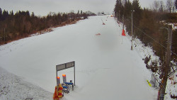 Kamera u nástupu na vlek svah A