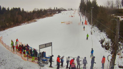 Kamera u nástupu na vlek svah A