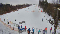 Kamera u nástupu na vlek svah A