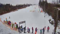 Kamera u nástupu na vlek svah A