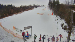 Kamera u nástupu na vlek svah A