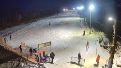 Kamera u nástupu na vlek svah A