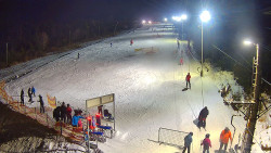 Kamera u nástupu na vlek svah A