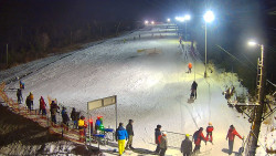 Kamera u nástupu na vlek svah A