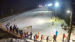 Kamera u nástupu na vlek svah A