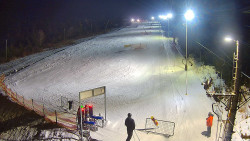 Kamera u nástupu na vlek svah A