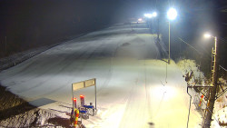 Kamera u nástupu na vlek svah A