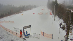 Kamera u nástupu na vlek svah A