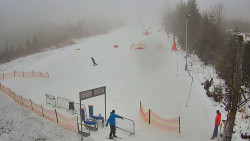 Kamera u nástupu na vlek svah A