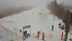 Kamera u nástupu na vlek svah A