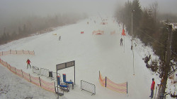 Kamera u nástupu na vlek svah A