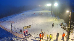 Kamera u nástupu na vlek svah A