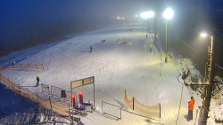 Kamera u nástupu na vlek svah A