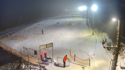 Kamera u nástupu na vlek svah A