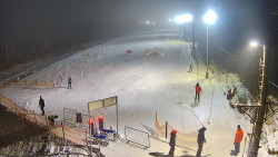 Kamera u nástupu na vlek svah A