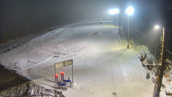 Kamera u nástupu na vlek svah A