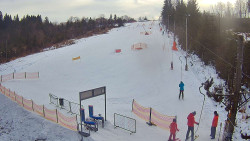 Kamera u nástupu na vlek svah A