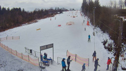 Kamera u nástupu na vlek svah A