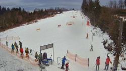 Kamera u nástupu na vlek svah A