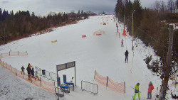 Kamera u nástupu na vlek svah A