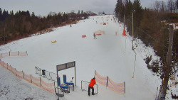 Kamera u nástupu na vlek svah A