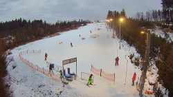 Kamera u nástupu na vlek svah A