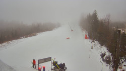 Kamera u nástupu na vlek svah A