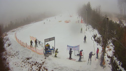 Kamera u nástupu na vlek svah A