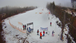 Kamera u nástupu na vlek svah A