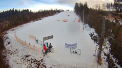 Kamera u nástupu na vlek svah A