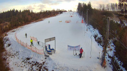 Kamera u nástupu na vlek svah A